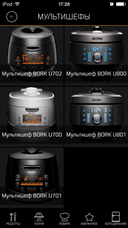 Творожная запеканка bork u700