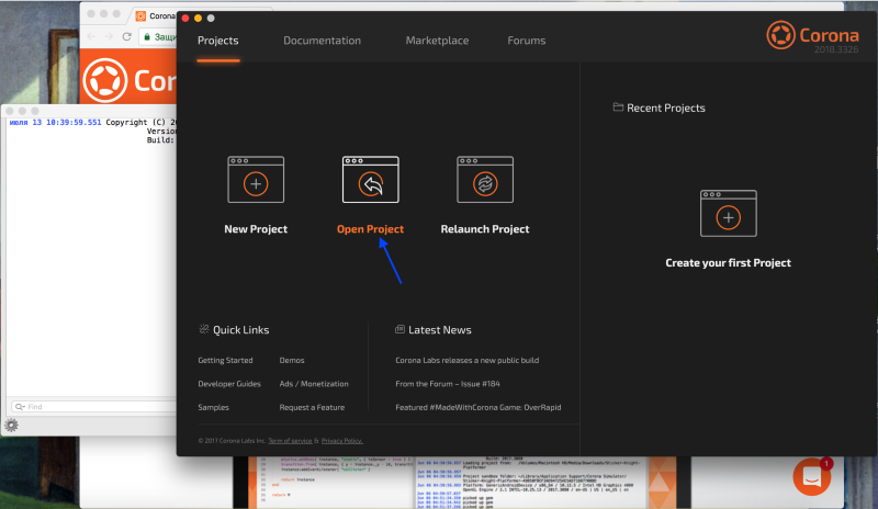 Как сделать HTML5-приложение на Corona