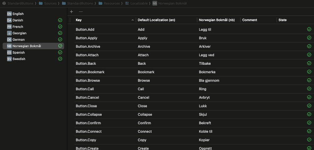 Использование ИИ и Cursor для локализации каталогов строк Xcode