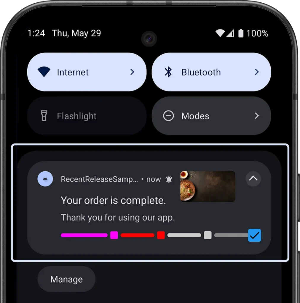 Live Updates в Android 16 - исследуем новые уведомления