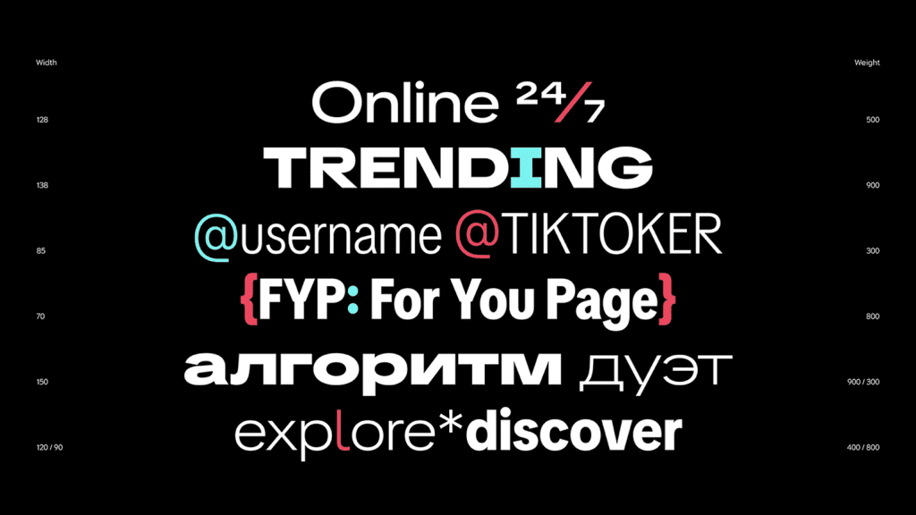 Обновлённый TikTok Sans — свободный и универсальный
