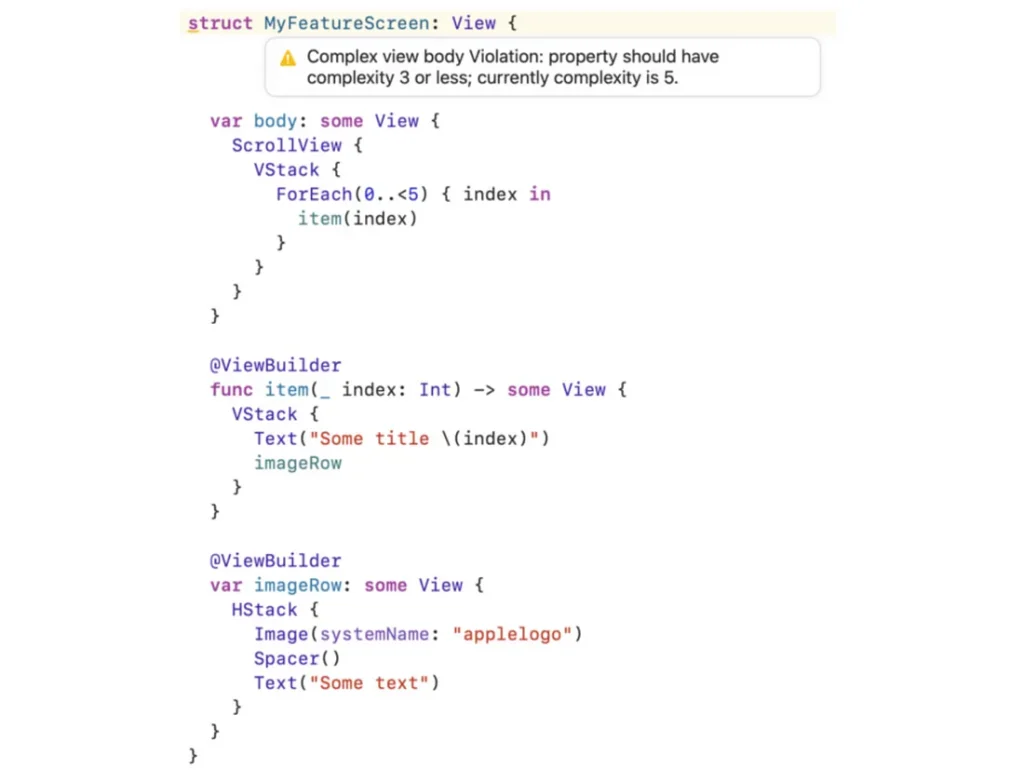 Понимаем и улучшаем производительность SwiftUI