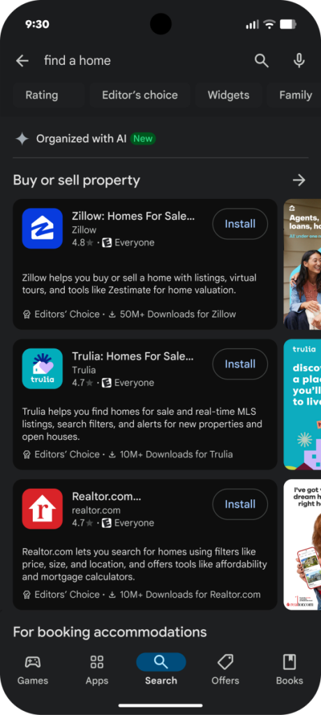 Google обновляет свой Play Store, добавляя ИИ-функции и многое другое