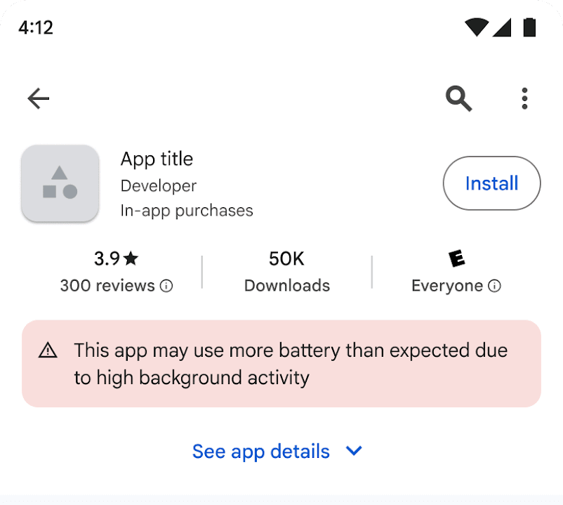 Google начнет блокировать приложения, излишне тратящие батареи