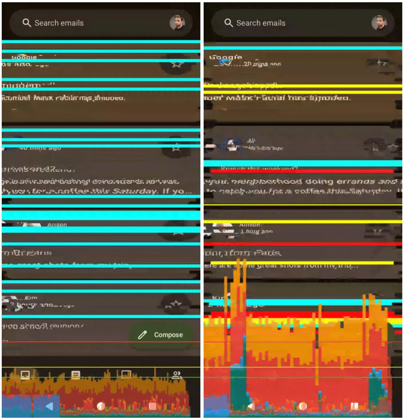Эффекты с GPU-ускорением: глитч в масштабе