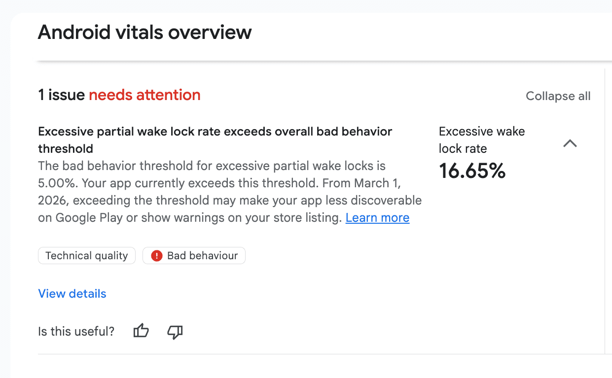 Google начнет блокировать приложения, излишне тратящие батареи