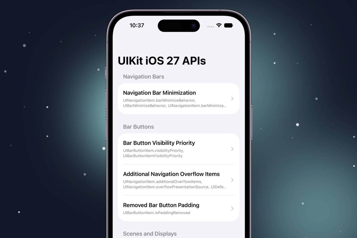 Что нового в UIKit после WWDC26