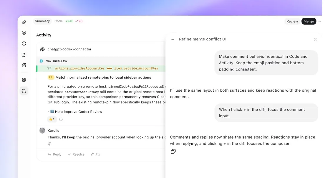 OpenAI улучшает Codex