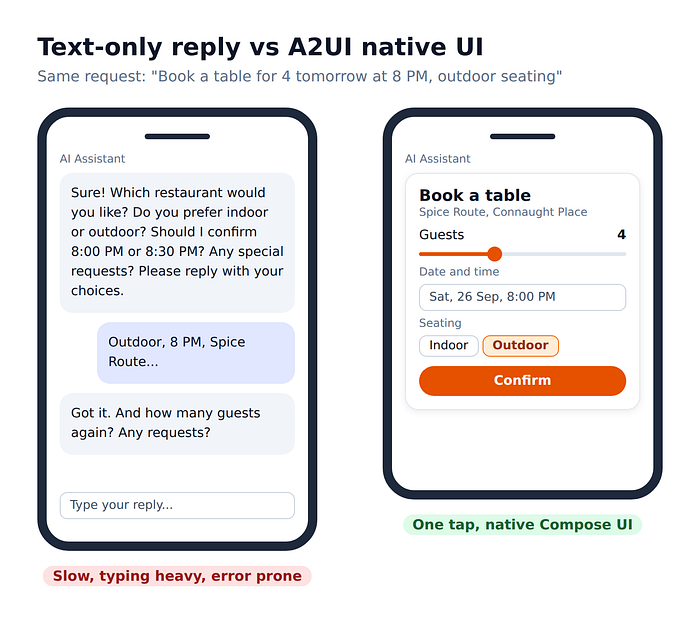 A2UI в Jetpack Compose: как ИИ-агенты могут создавать нативные Android-интерфейсы